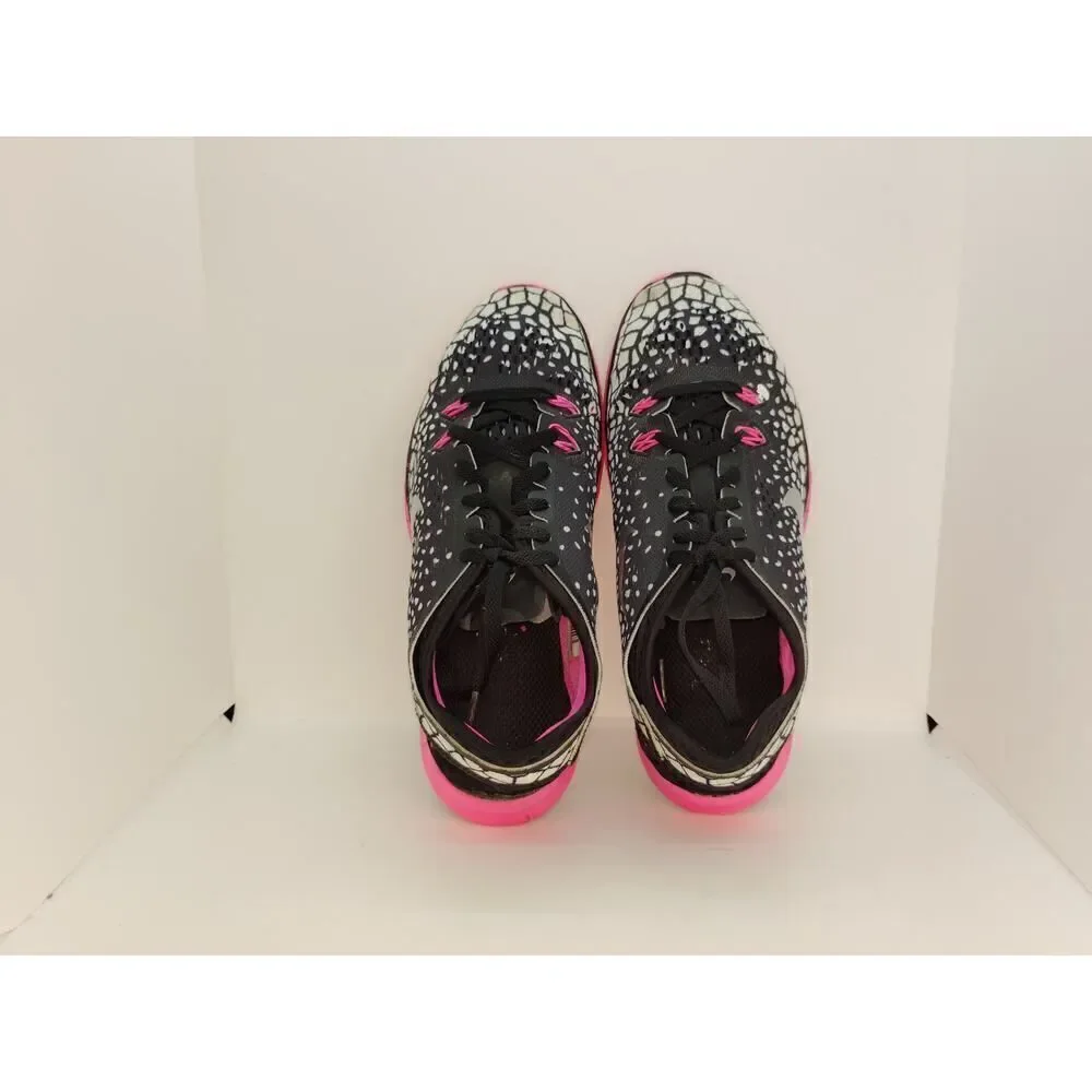 Nike Free 5.0 TRF+5 Womens Pre-owned Black/White/Pink Running Sneakers - sz. 8